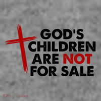 Gods Children Are Not For Sale Trafficking Awareness Baby Bodysuit thumb 2