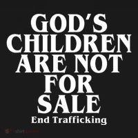 Gods Children Are Not For Sale End Trafficking Mousepad thumb 1