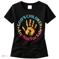 Gods Children Are Not For Sale Hand Prints Women's T-Shirt thumb 0