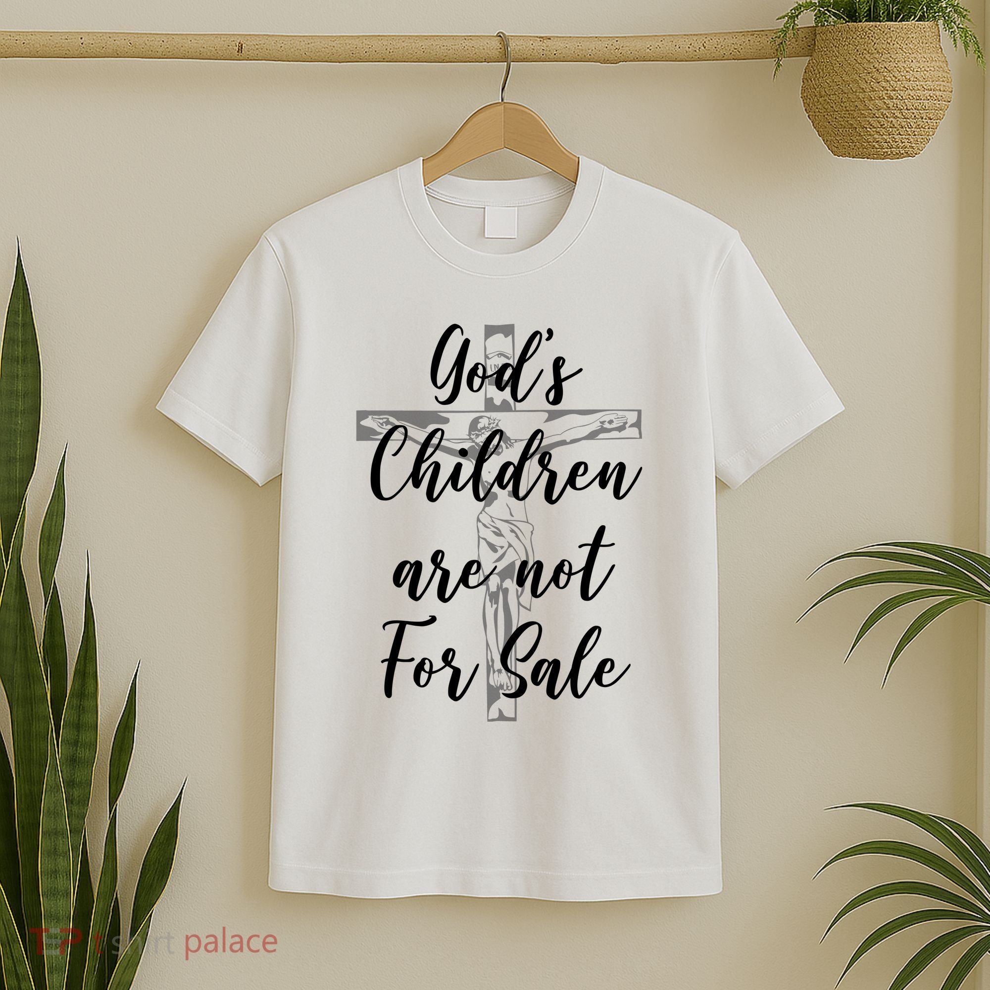 Gods Children Are Not For Sale Christ Awareness T-Shirt