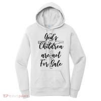 Gods Children Are Not For Sale Christ Awareness Women's Hoodie thumb 0