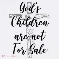 Gods Children Are Not For Sale Christ Awareness Women's Tank Top thumb 5