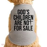 Gods Children Are Not For Sale Cross Doggie Tank thumb 0