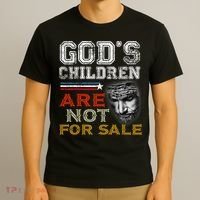 Gods Children Are Not For Sale: Embracing Sound Of Freedom T-Shirt thumb 3