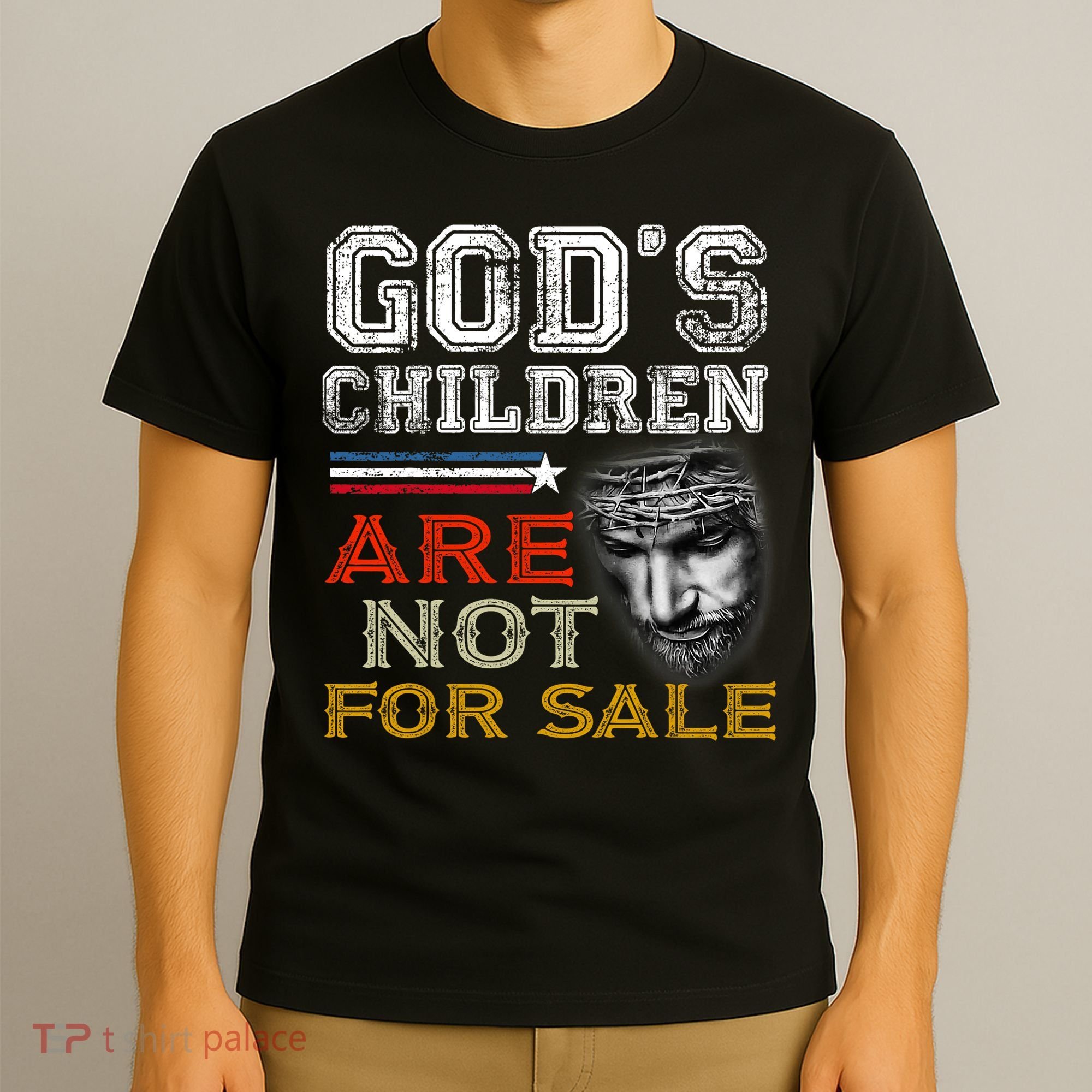 Gods Children Are Not For Sale: Embracing Sound Of Freedom T-Shirt
