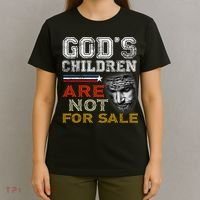 Gods Children Are Not For Sale: Embracing Sound Of Freedom T-Shirt thumb 4