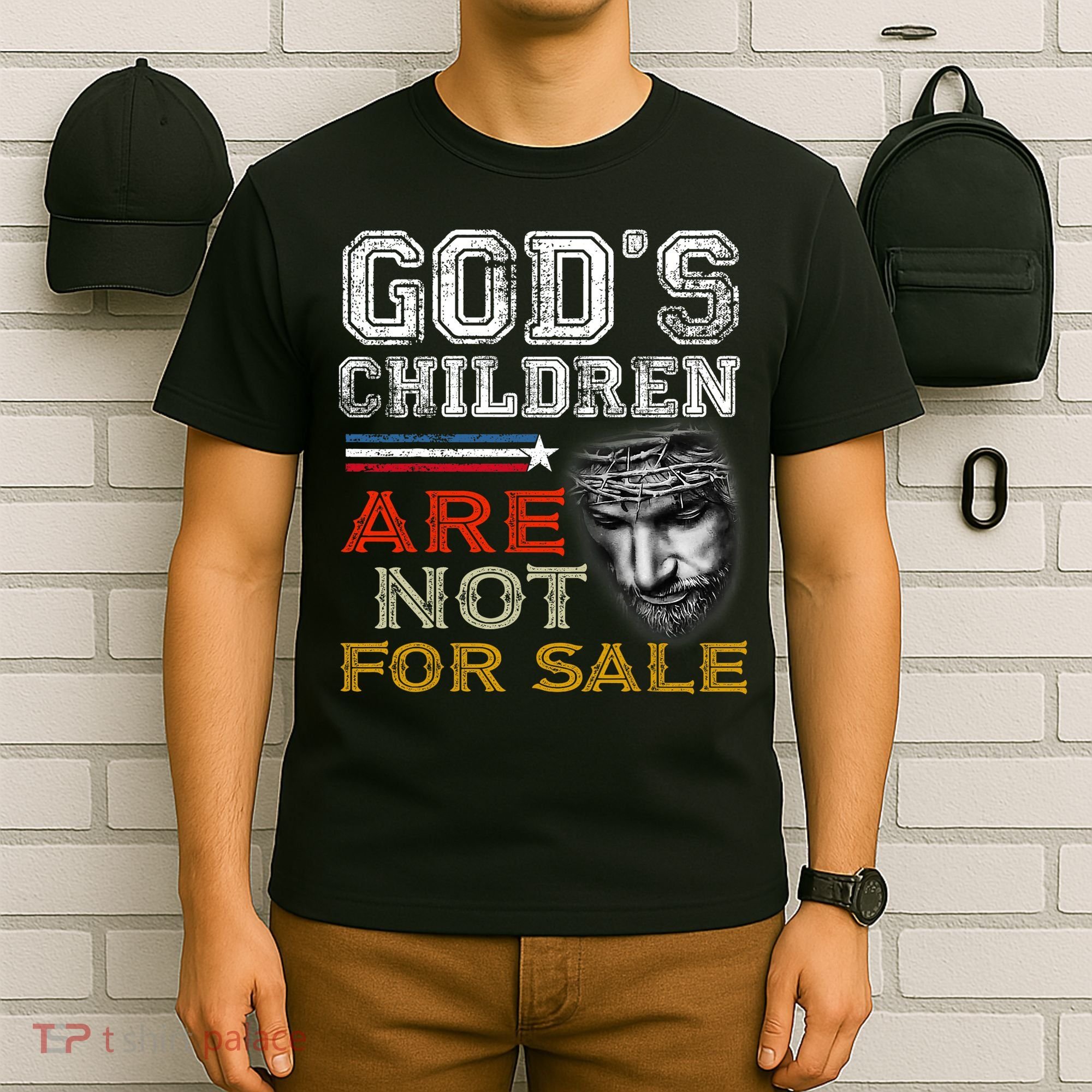Gods Children Are Not For Sale: Embracing Sound Of Freedom T-Shirt