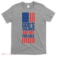 Gods Children Are Not For Sale USA T-Shirt thumb 0