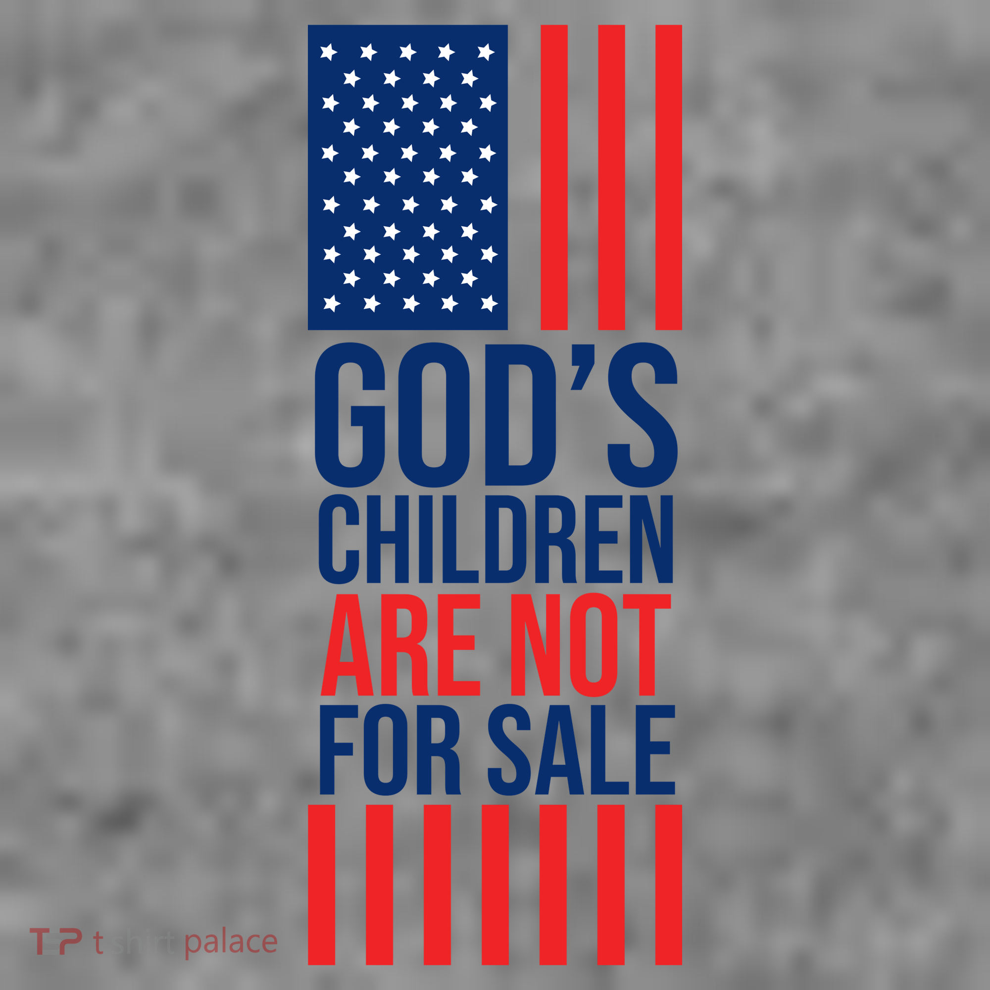 Gods Children Are Not For Sale USA T-Shirt