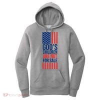 Gods Children Are Not For Sale USA Women's Hoodie thumb 0