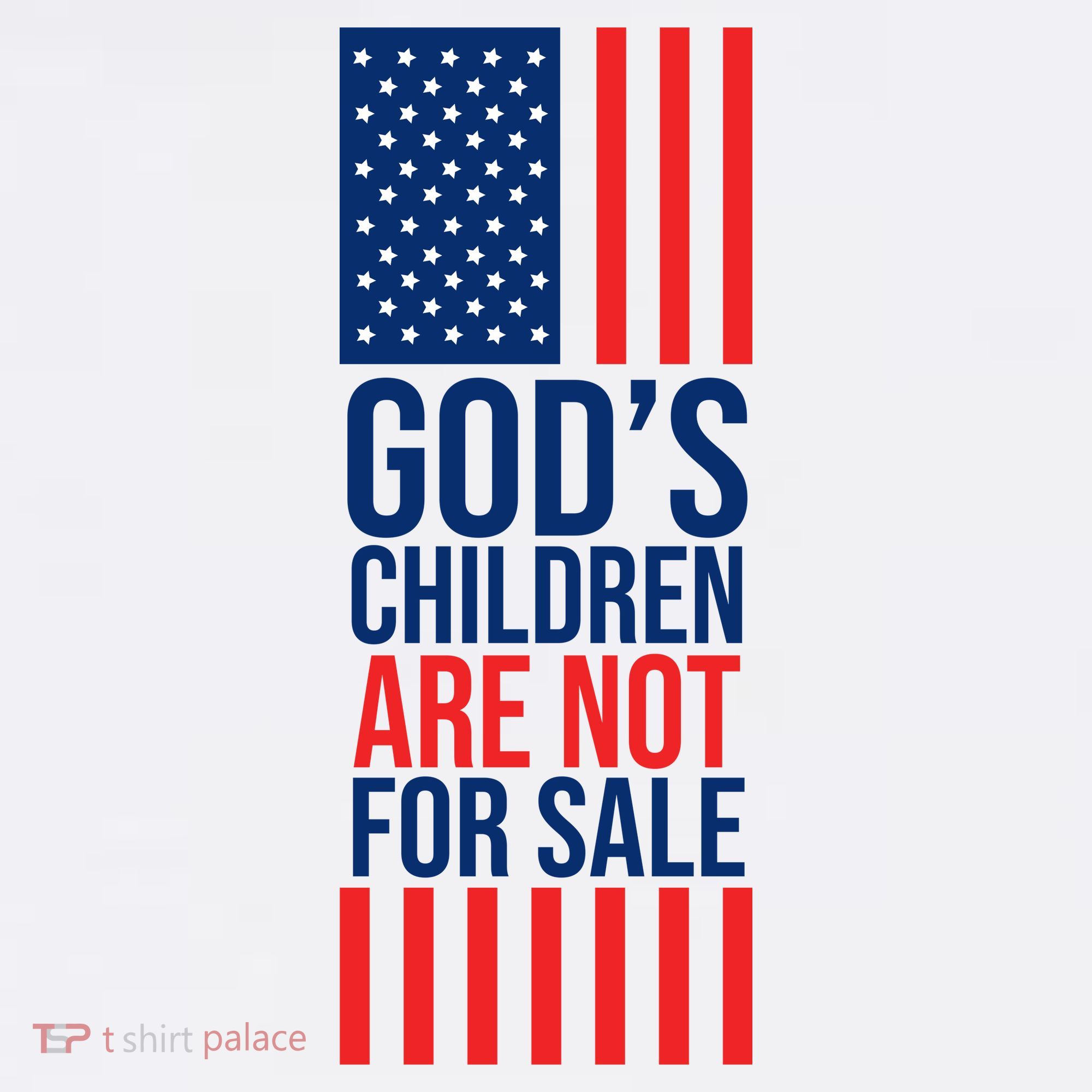 Gods Children Are Not For Sale USA Apron