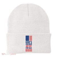 Gods Children Are Not For Sale USA Beanie thumb 0