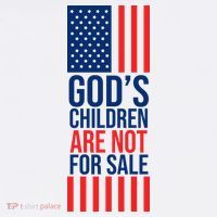 Gods Children Are Not For Sale USA Beanie thumb 2