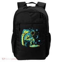 Galaxy Coffee Astronaut Pouring Coffee Backpack thumb 0