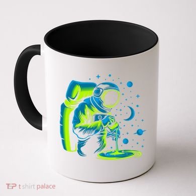 Galaxy Coffee Astronaut Pouring Coffee Coffee Mug