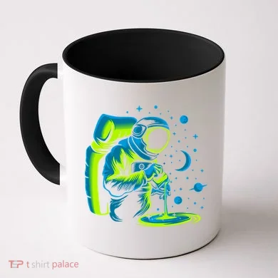 Galaxy Coffee Astronaut Pouring Coffee Coffee Mug