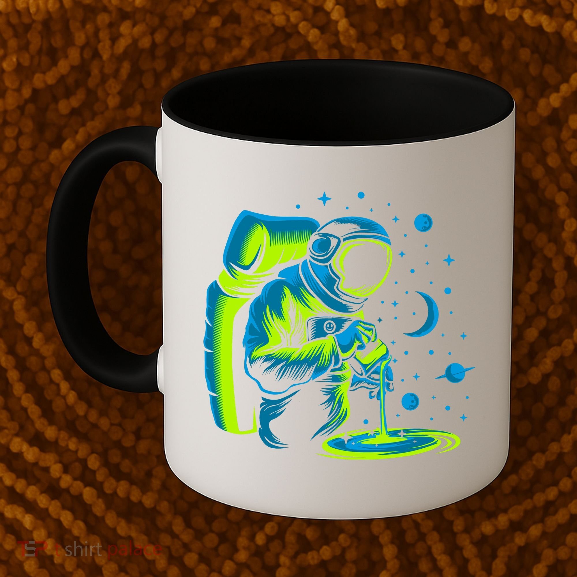Galaxy Coffee Astronaut Pouring Coffee Coffee Mug