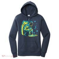 Galaxy Coffee Astronaut Pouring Coffee Women's Hoodie thumb 0