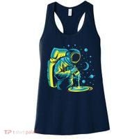 Galaxy Coffee Astronaut Pouring Coffee Women's Tank Top thumb 0