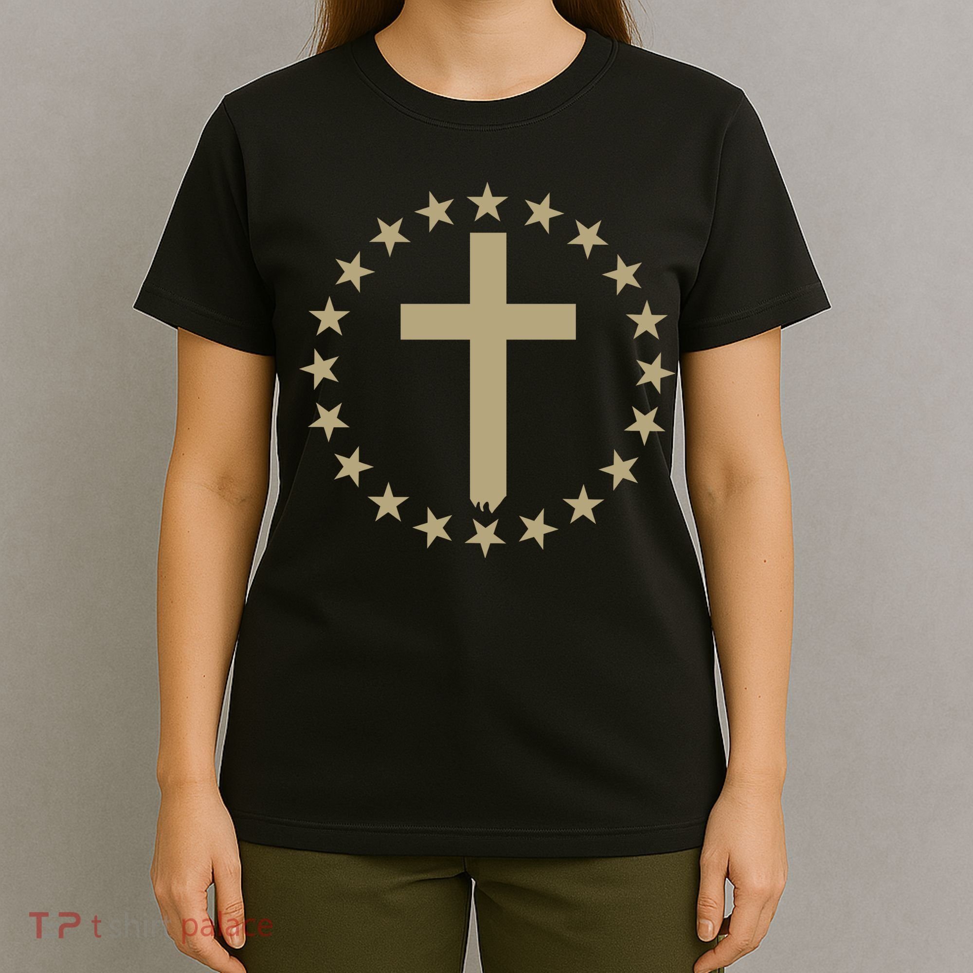 Gods Children Are Not For Sale Cross Christian (Double Side) T-Shirt