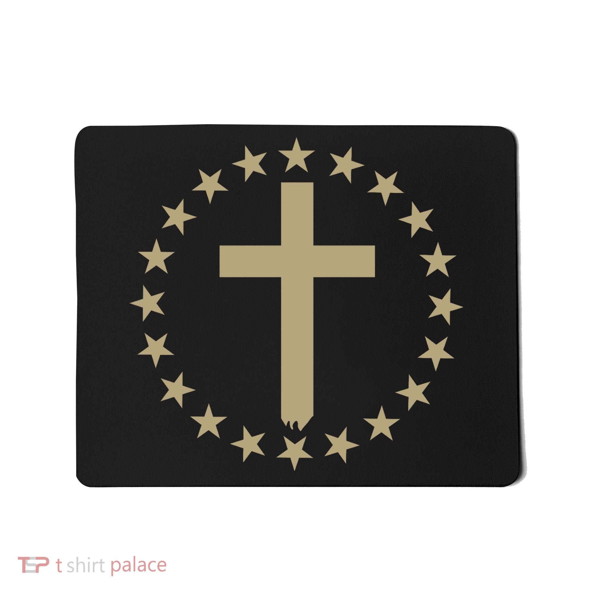 Gods Children Are Not For Sale Cross Christian (Double Side) Mousepad