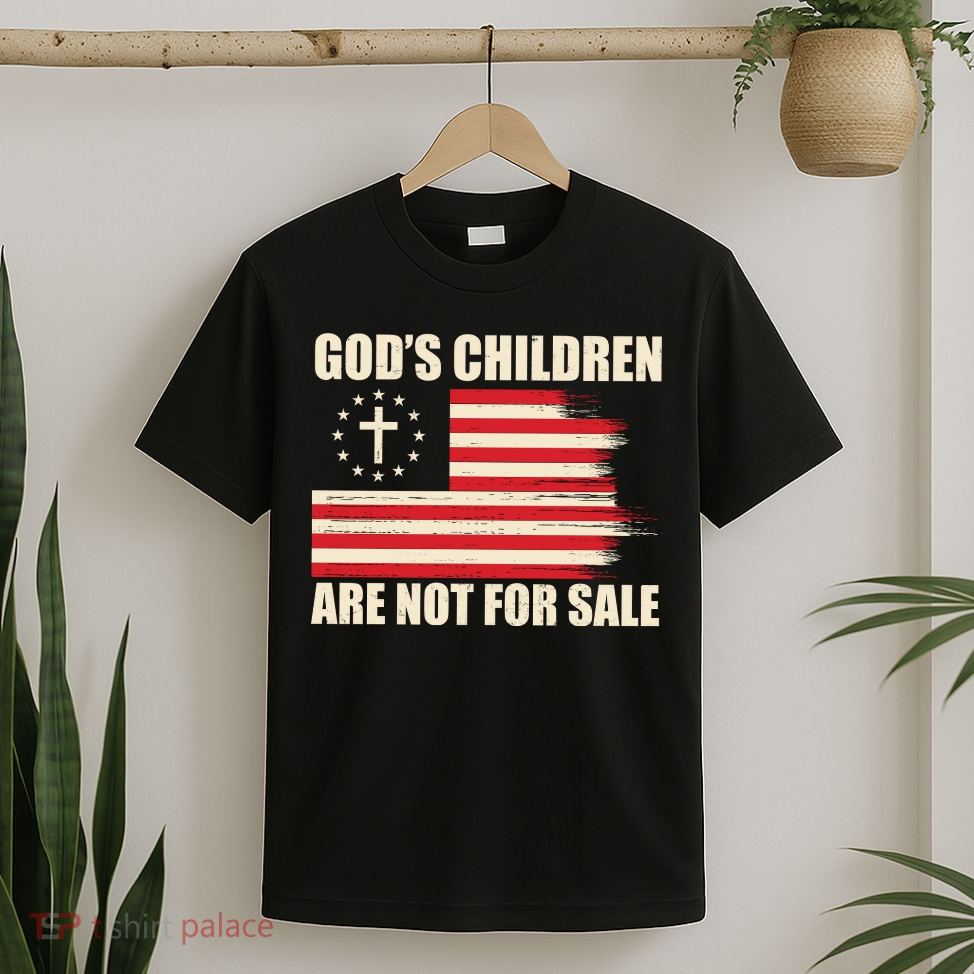 Gods Children Are Not For Sale Funny Christian Quote T-Shirt