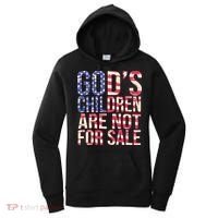 Gods Children Are Not For Sale USA Style Women's Hoodie thumb 0