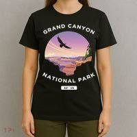 Grand Canyon Arizona Us National Park Travel Hiking Cute Gift T-Shirt thumb 4