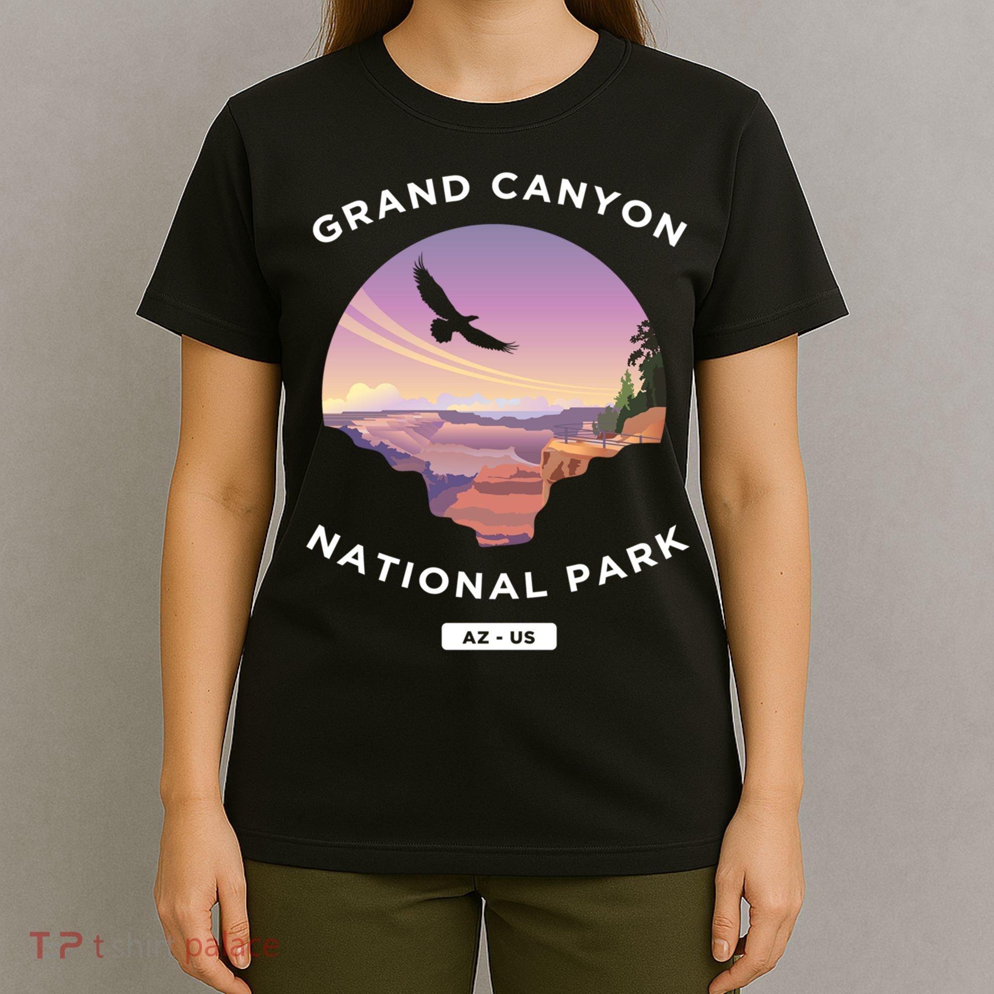 Grand Canyon Arizona Us National Park Travel Hiking Cute Gift T-Shirt