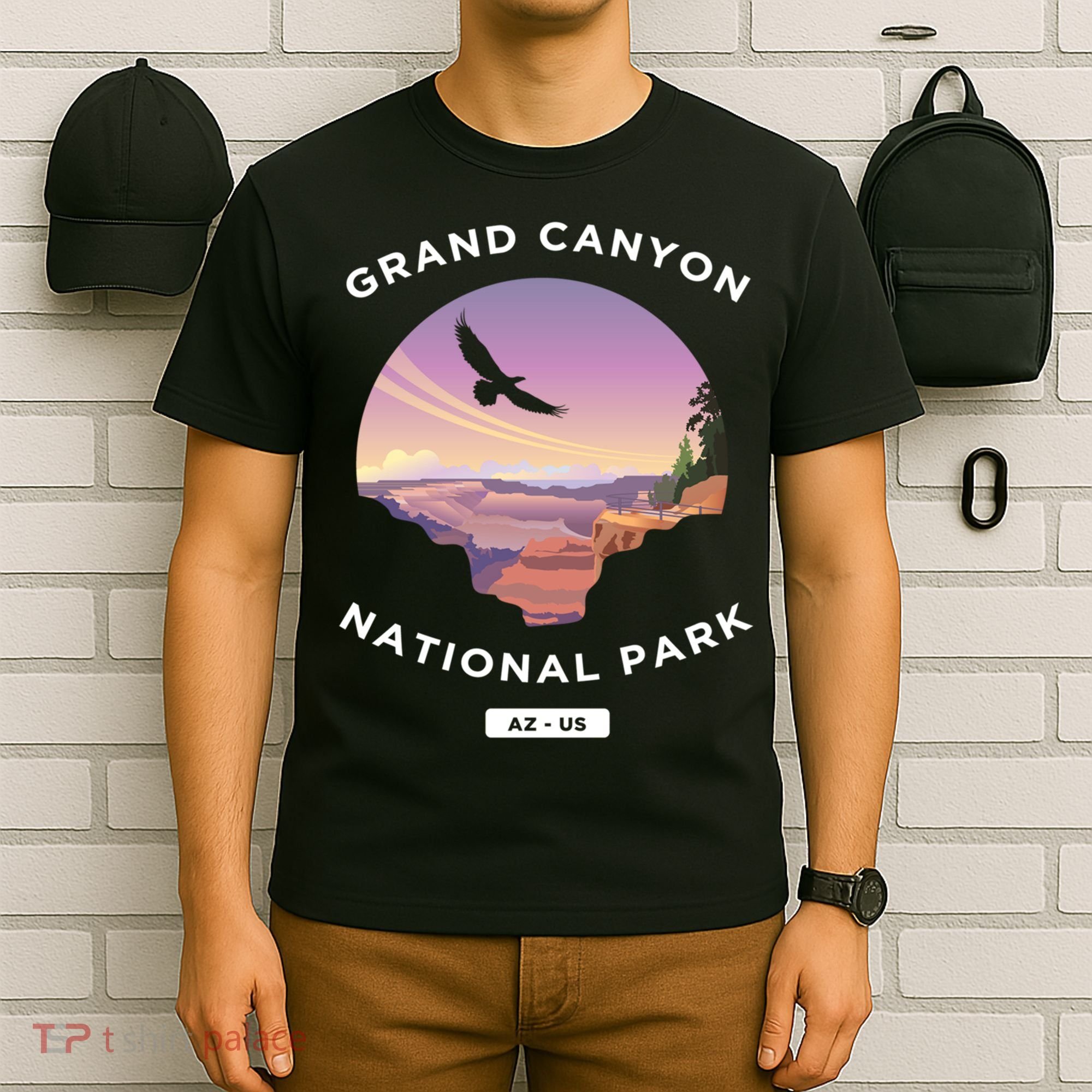 Grand Canyon Arizona Us National Park Travel Hiking Cute Gift T-Shirt
