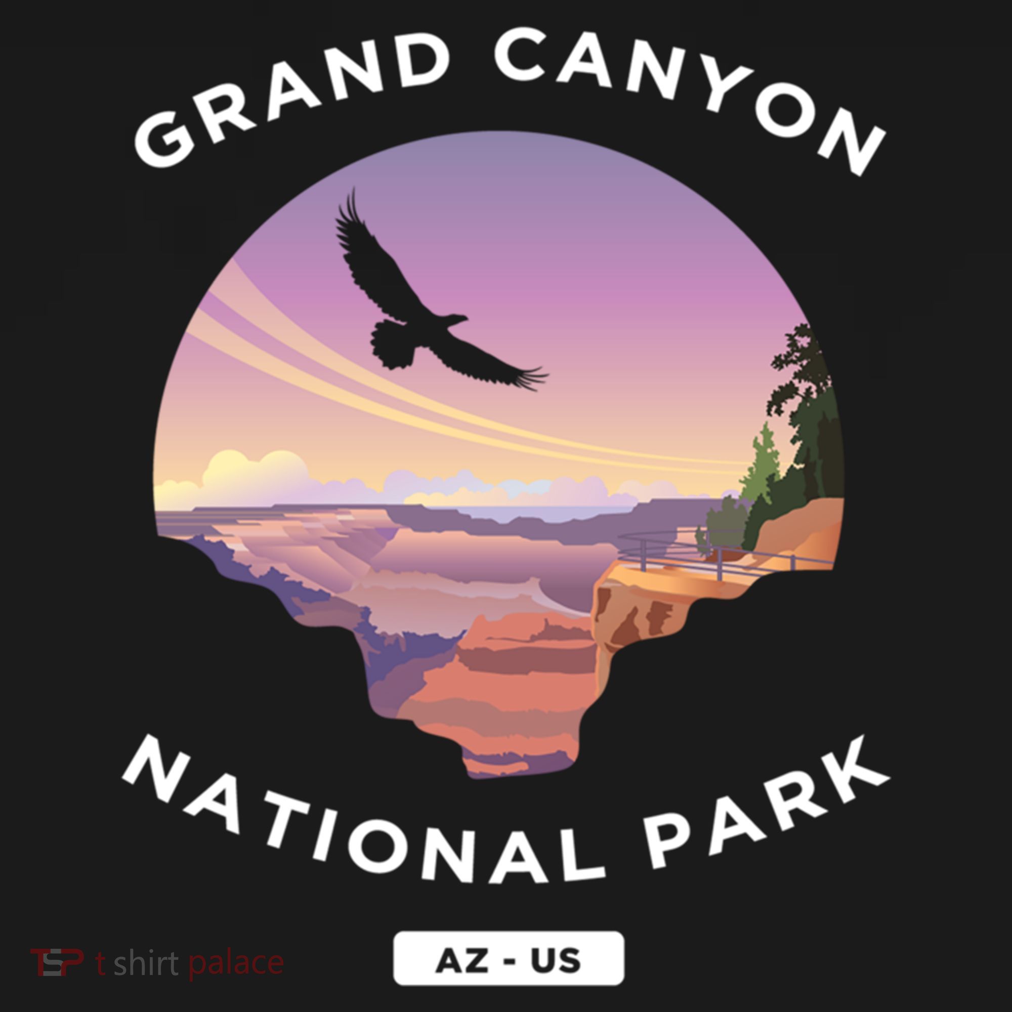 Grand Canyon Arizona Us National Park Travel Hiking Cute Gift T-Shirt