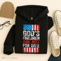 Gods Children Are Not For Sale Protect Children Hoodie thumb 4