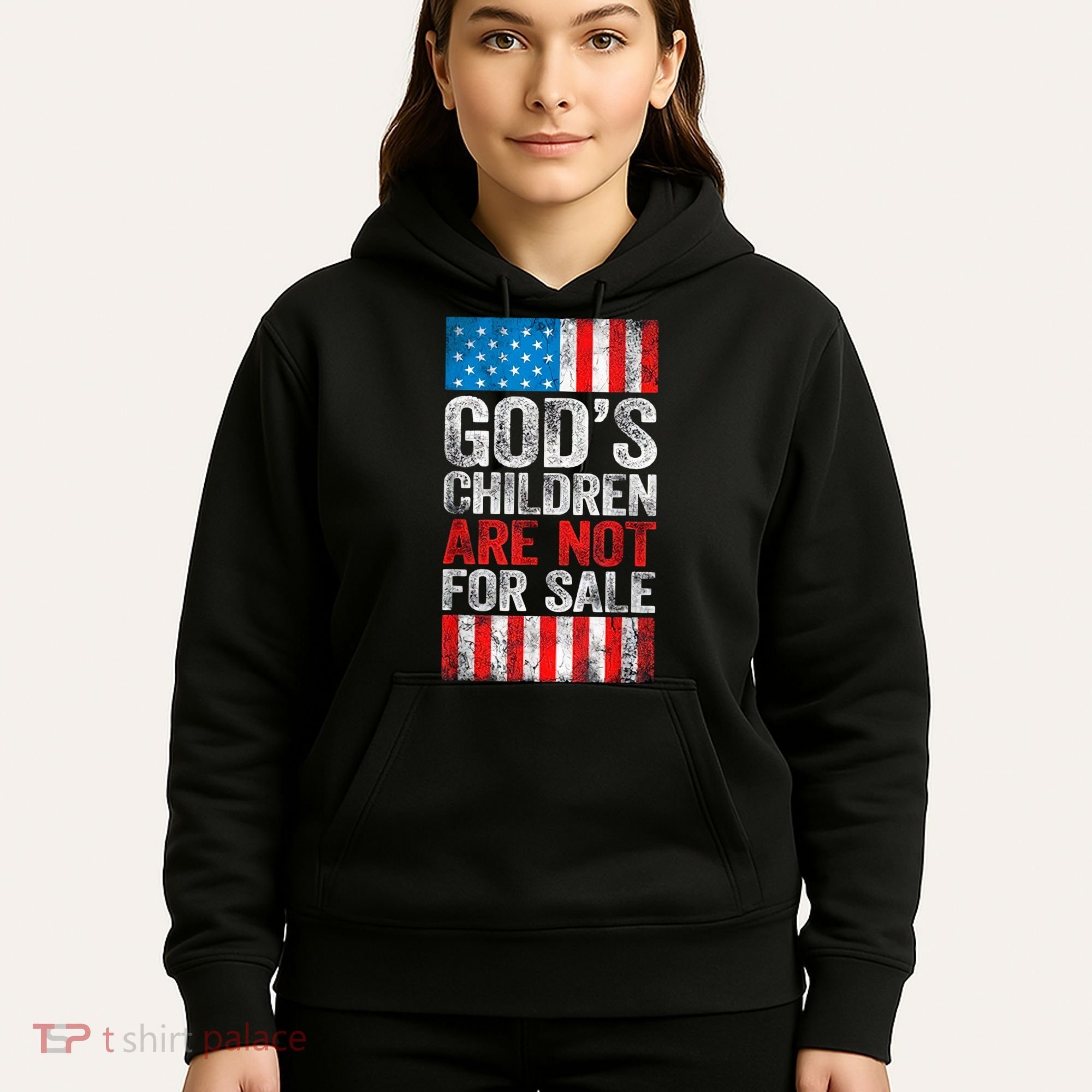 Gods Children Are Not For Sale Protect Children Hoodie