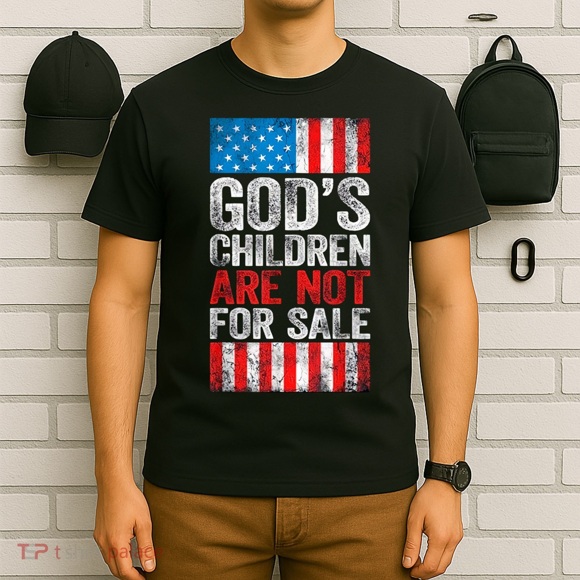 Gods Children Are Not For Sale Protect Children T-Shirt