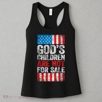 Gods Children Are Not For Sale Protect Children Women's Tank Top thumb 3