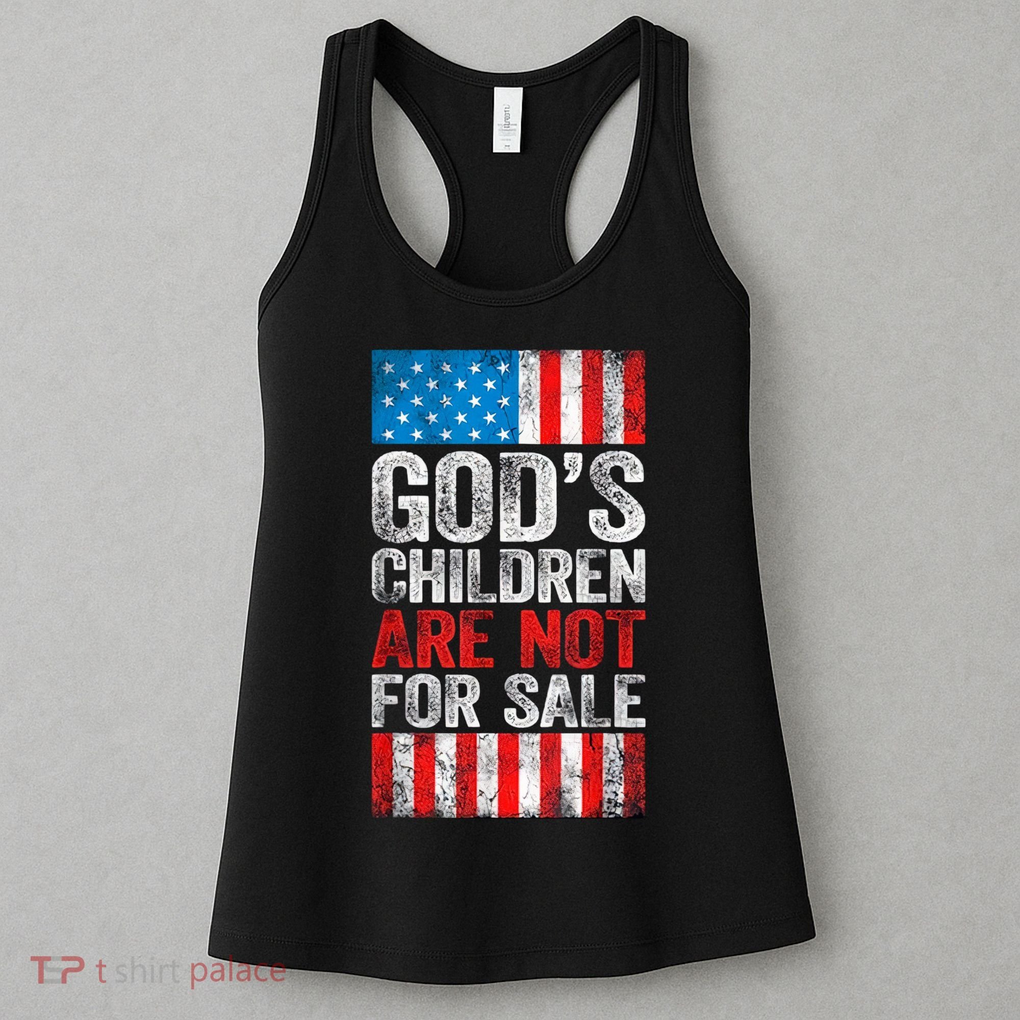 Gods Children Are Not For Sale Protect Children Women's Tank Top