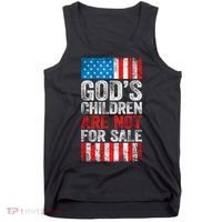 Gods Children Are Not For Sale Protect Children Tank Top thumb 0