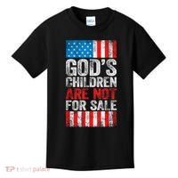Gods Children Are Not For Sale Protect Children Kids T-Shirt thumb 0