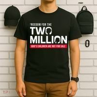 Gods Children Are Not For Sale Freedom For The Two Million T-Shirt thumb 6