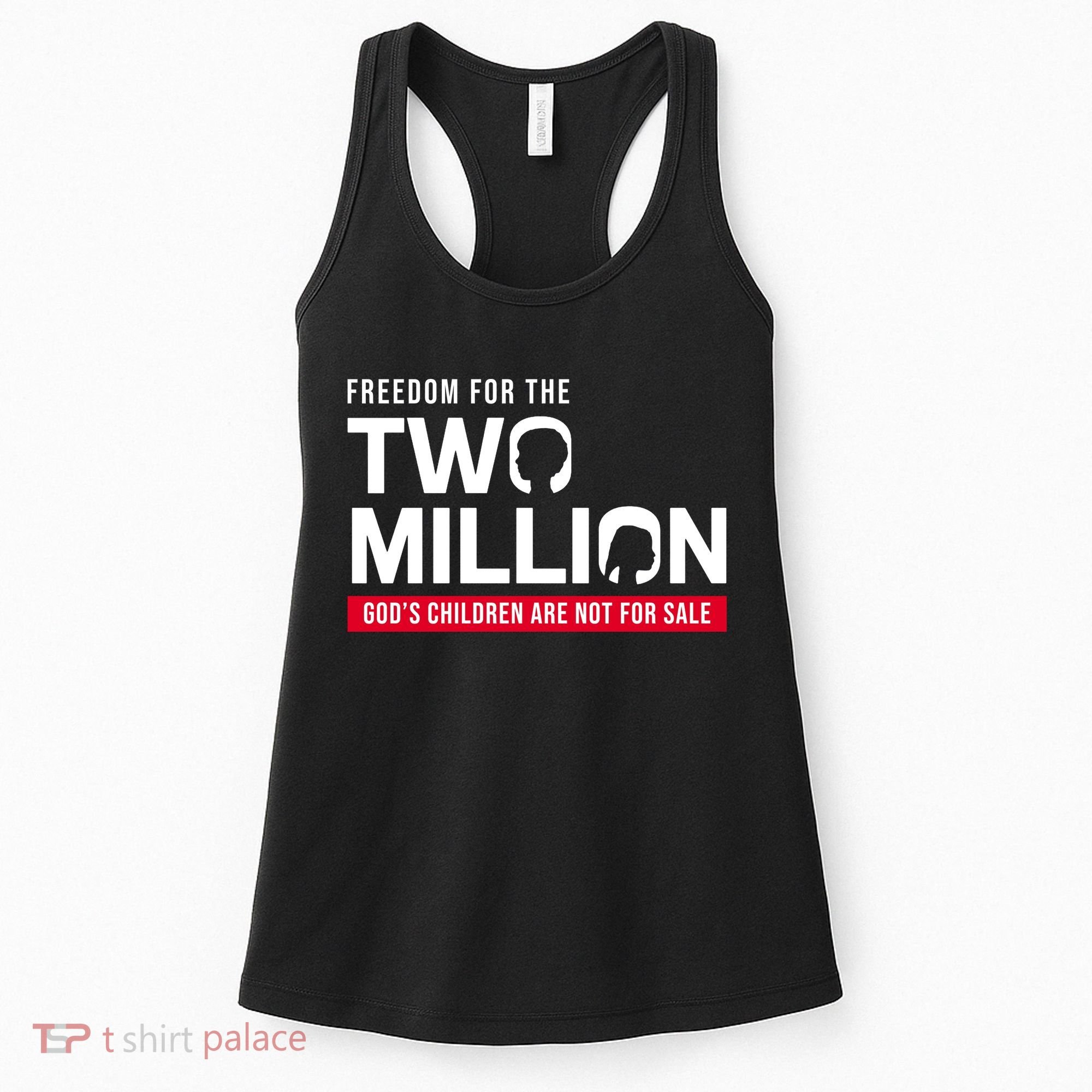 Gods Children Are Not For Sale Freedom For The Two Million Women's Tank Top