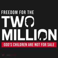 Gods Children Are Not For Sale Freedom For The Two Million Women's Tank Top thumb 5