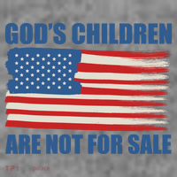 Gods Children Are Not For Sale USA Flag Women's Tank Top thumb 5