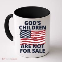 Gods Children Are Not For Sale Awareness Coffee Mug thumb 0