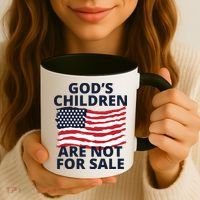 Gods Children Are Not For Sale Awareness Coffee Mug thumb 3