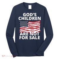 Gods Children Are Not For Sale Awareness Long Sleeve Shirt thumb 0