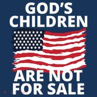 Gods Children Are Not For Sale Awareness Apron thumb 3