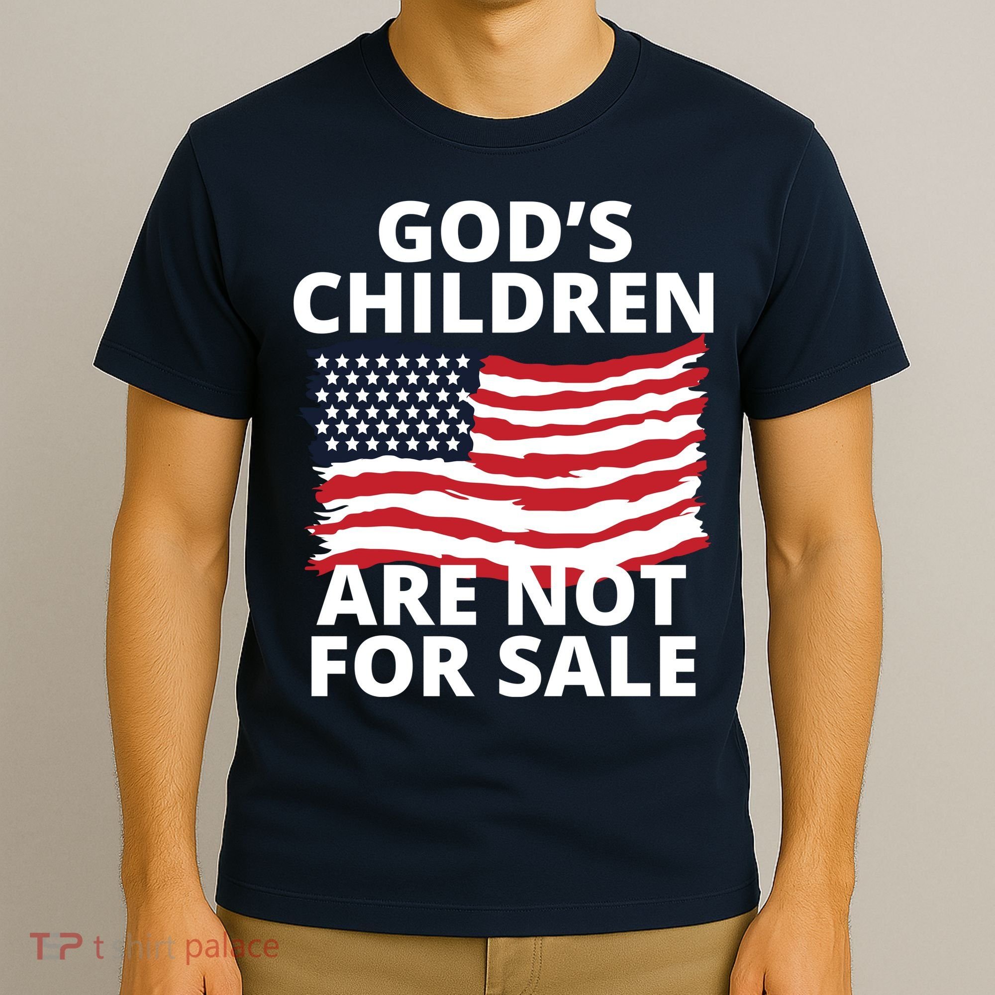 Gods Children Are Not For Sale Awareness T-Shirt
