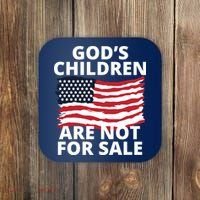 Gods Children Are Not For Sale Awareness Coaster thumb 0