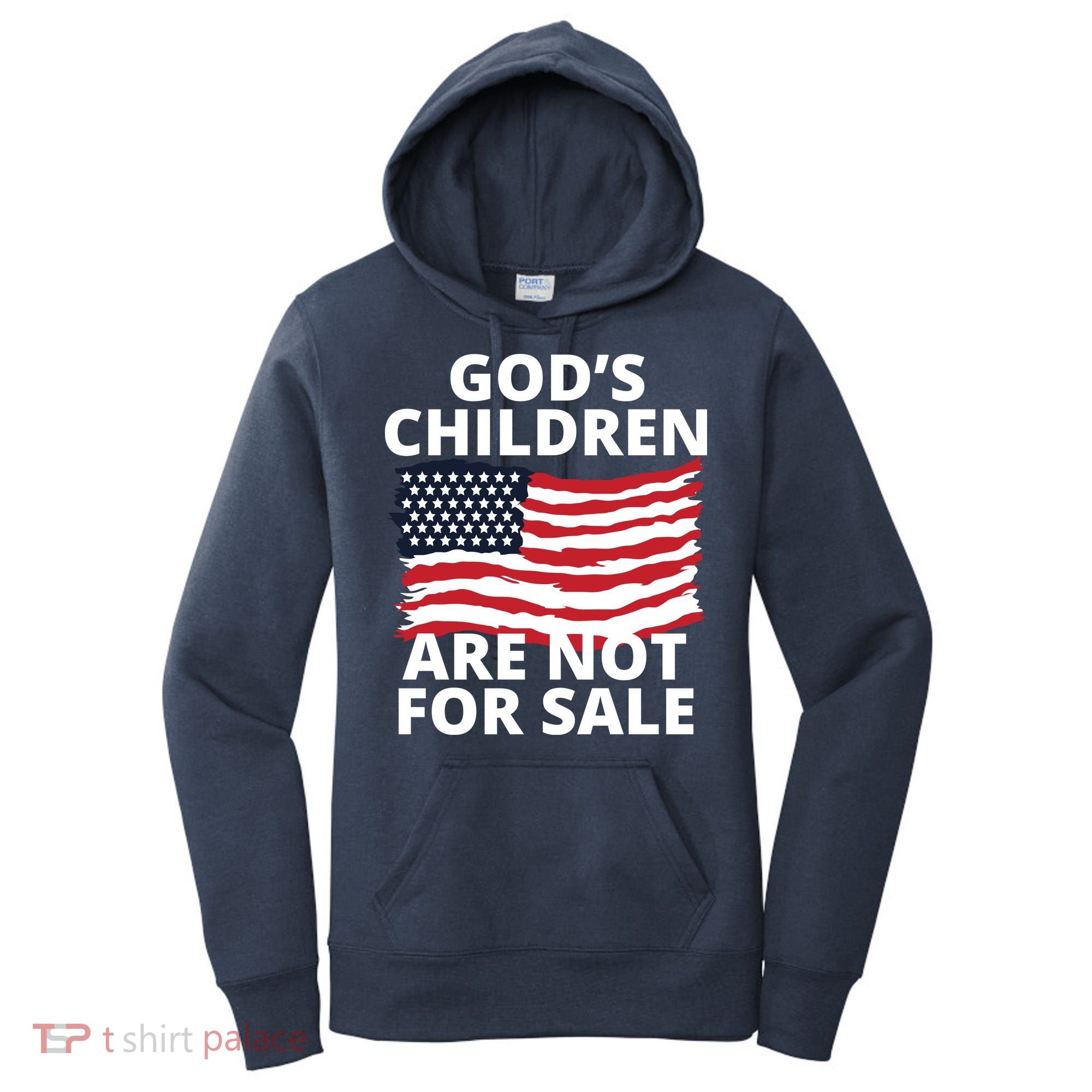 Gods Children Are Not For Sale Awareness Women's Hoodie