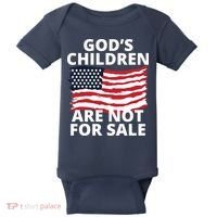 Gods Children Are Not For Sale Awareness Baby Bodysuit thumb 0